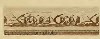 Бордюры (MOULDING_0457 -  | 3D model 3DSMAX / OBJ / STL) 3D модель для ЧПУ станка